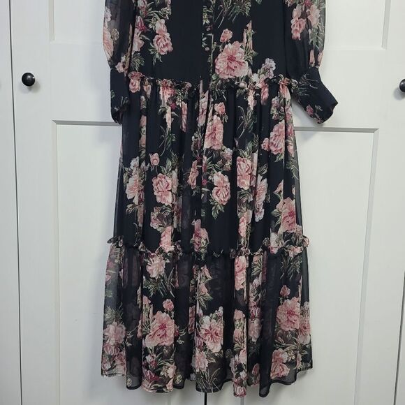 Bardot button front dress, 4 - Picture 4 of 13